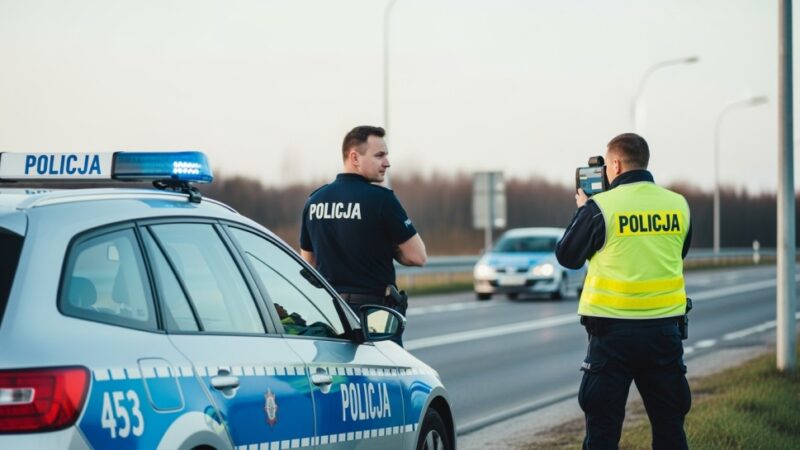Pijany motocyklista z 3 promilami zatrzymany przez policję w Karwicach