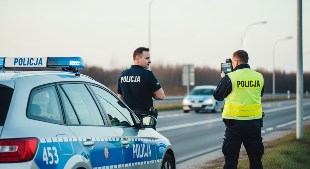 Pijany motocyklista z 3 promilami zatrzymany przez policję w Karwicach